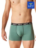 Majtki męskie - SZORTY KEY MXH-248 B24 (kolor zielony, rozmiar L) - miniaturka - grafika 1