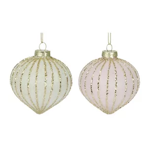 Komplet Bombek Na Choinkę Glamour Kolory Bombka X 12 - Bombki - miniaturka - grafika 1