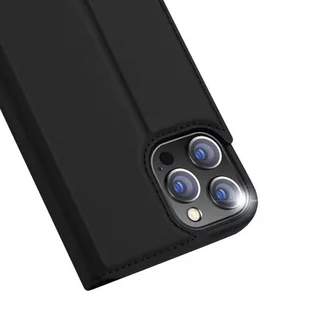 Dux Ducis Skin Pro kabura etui pokrowiec z klapką iPhone 13 Pro Max czarny - Etui i futerały do telefonów - miniaturka - grafika 3