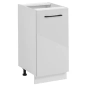 Szafki kuchenne - Szafka kuchenne stojąca Frida 40 cm kolor biały połysk - miniaturka - grafika 1