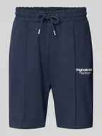 Spodnie sportowe męskie - Szorty z dzianiny dresowej z tunelem model ‘ESTERBRO’ - miniaturka - grafika 1