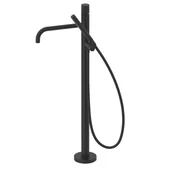 Baterie wannowe i prysznicowe - Bateria wannowa wolnostojąca Tres Study czarny mat 26247006NM - miniaturka - grafika 1