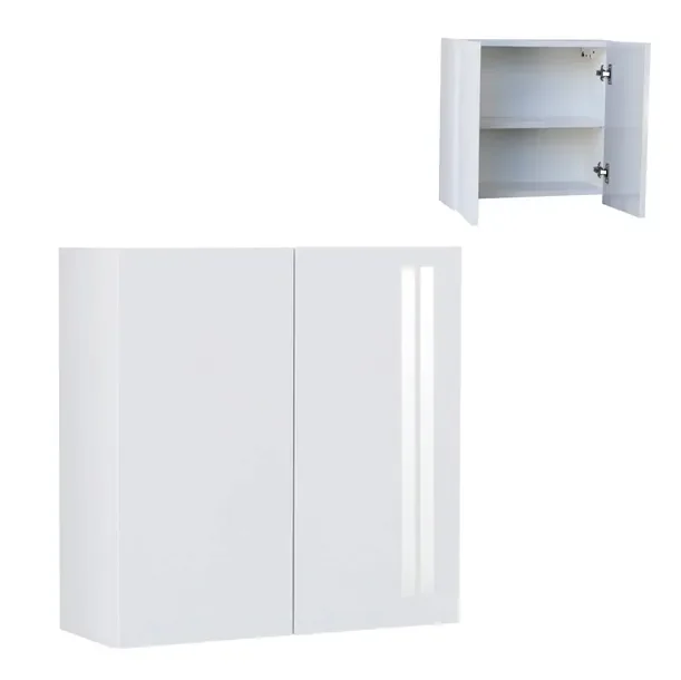 Szafka Łazienkowa wisząca Wysoki Połysk szer.50cm Kolory Producent Kod 1304