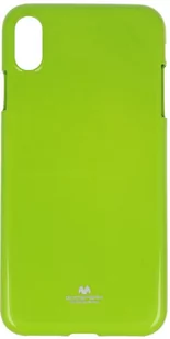 Mercury Jelly Case iPhone XS MAX MER003555 limonkowy MER003555 - Etui i futerały do telefonów - miniaturka - grafika 2