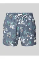 Kąpielówki męskie - Spodenki kąpielowe ze wzorem na całej powierzchni model PIRANHA - Boss - miniaturka - grafika 1