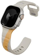 Akcesoria do smartwatchy - Strap UNIQ Stride De Rubber for Apple Watch 49/46/45/44mm beige - miniaturka - grafika 1