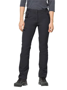 Jack Wolfskin Spodnie funkcyjne - Slim fit - w kolorze czarnym - Spodnie sportowe damskie - miniaturka - grafika 1