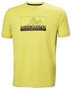 Koszulka męska Helly Hansen  Skog Recycled Graphic T-Shirt Endive M - Koszulki męskie - miniaturka - grafika 1