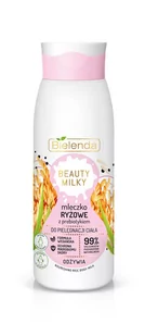 Bielenda Beauty Milky Mleczko ryżowe do ciała 400m - Balsamy i kremy do ciała - miniaturka - grafika 1