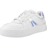 Buty trekkingowe damskie - Tenisówki Lacoste Model L002 Evo Leather Kolor Biały - miniaturka - grafika 1