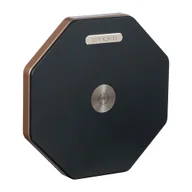 Noże stołowe - Czarna lampa stołowa LED (wysokość 18 cm) Twist Hexagon – Gingko - miniaturka - grafika 1