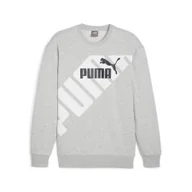 Bluzy sportowe męskie - Puma Bluza Power Graphics Tr 67896104 - miniaturka - grafika 1