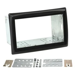 Compotech Ramka do radia 3406/2D Czarny 3406/2D - Akcesoria car audio - miniaturka - grafika 1