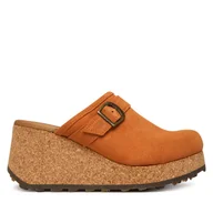 Klapki i japonki damskie - Klapki Fly London Dertfly P145441 Pomarańczowy - miniaturka - grafika 1