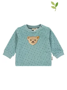 Steiff Bluza w kolorze miętowym - Bluzy i sweterki niemowlęce - miniaturka - grafika 1