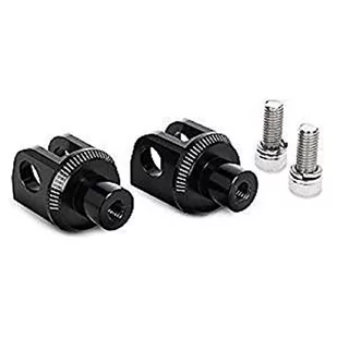 Puig Adaptery marki Pair Footpegs Rider 6454N MT-125 14', Yamaha MT-03 16'-18', czarne 6454N - Części motocyklowe - miniaturka - grafika 1