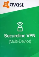 Programy użytkowe i narzędziowe - Avast SecureLine VPN (PC, Android, Mac, iOS) 10 Devices, 3 Years - Avast Key - GLOBAL - miniaturka - grafika 1