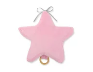 Karuzele dla niemowląt - Pozytywka Gwiazdka Dla Niemowląt Minky - Różowa - miniaturka - grafika 1