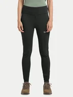 Odzież trekkingowa damska - Jack Wolfskin Legginsy Klintal 1508901 Czarny Slim Fit - miniaturka - grafika 1