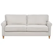 Sofy i kanapy - Sofa 3-osobowa jasnobeżowa RONNEBY - miniaturka - grafika 1