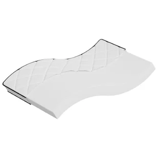vidaXL Materac piankowy, średnio miękki, 100x200 cm - Materace - miniaturka - grafika 1