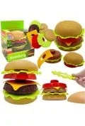 Zabawy w naśladowanie dorosłych - Zestaw do składania burgera - miniaturka - grafika 1