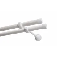 Karnisze - Karnisz DECASTYL Luna Podwójny 480 cm Biały - miniaturka - grafika 1