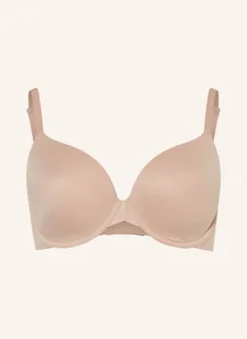 Calvin Klein Biustonosz Z Fiszbinami Perfectly Fit beige - Biustonosze - miniaturka - grafika 1