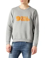 Swetry damskie - FJÄLLRÄVEN Fjallraven Damski sweter z logo Fjällräven W bluza szary-melange, M 84143 - miniaturka - grafika 1