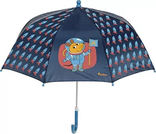 Parasole - Playshoes Unisex dzieci Kinder Regenschirm Stockschirm mit kindgerechtem Mechanismus,Die Maus Weltraum - grafika 1