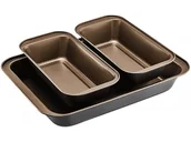 Formy do ciast - Zestaw blach do pieczenia AMBITION Antigo 3 szt - miniaturka - grafika 1