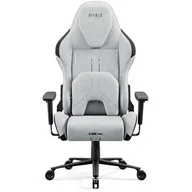 Fotele gamingowe - DIABLO Fotel Gamingowy Materiałowy Obrotowy X.One PRIME Normal Size Szary, Nightwolf Moon - miniaturka - grafika 1