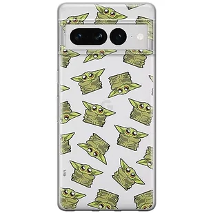 ERT GROUP etui na telefon Google PIXEL 7 PRO, case oryginalny i oficjalnie licencjonowany przez Star Wars, wzór Baby Yoda 008, optymalnie dopasowane, plecki z TPU częściowo przeźroczyste - Etui i futerały do telefonów - miniaturka - grafika 1