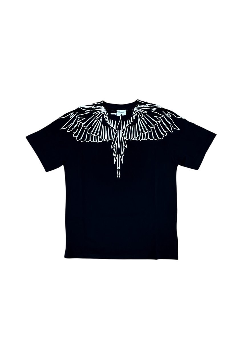 T-shirt mezza manica Donna COUNTY OF MILAN white wings