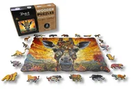 Puzzle - Puzzle Drewniane dla dzieci i dorosłych CuteGiraffe Żyrafa 150 elementów - miniaturka - grafika 1