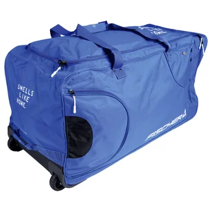 Torba hokejowa na kółkach Fischer DeLuxe Blue/White Junior - Torby sportowe - miniaturka - grafika 1