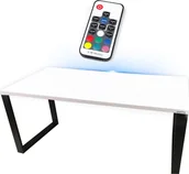Biurka gamingowe - BIURKO GAMINGOWE STABILNE METALOWE LED KOMPUTEROWE STABILNE - miniaturka - grafika 1