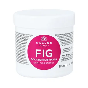 KALLOS KJMN FIG Wzmacniająca maska do włosów cienkich i delikatnych z ekstraktem z figi 275 ml - Maski do włosów - miniaturka - grafika 1