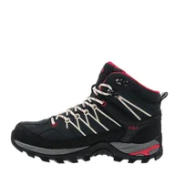 Buty trekkingowe damskie - Buty trekkingowe damskie CMP RIGEL MID WP grafitowe 3Q12946-76UC - miniaturka - grafika 1