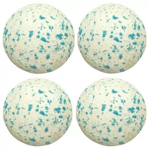 KULE CZEKOLADOWE DEKORACYJNE ecru niebiesko nakrapiane 4 szt - Dodatki do ciast w proszku - miniaturka - grafika 1