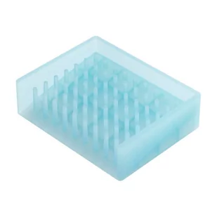 Niebieska mydelniczka YAMAZAKI Float - Mydelniczki i dozowniki mydła - miniaturka - grafika 1