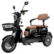 Rowery elektryczne - Freejoyer FV6 Electric Tricycle 1000W Motor 60V 20Ah Battery 10*3 inch Tire 25km/h Max Speed 55km Range Front Disc Brake - miniaturka - grafika 1