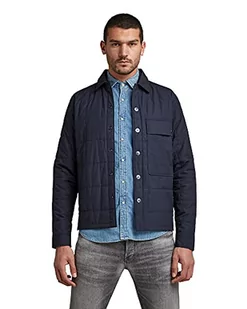 G-STAR RAW Kurtka męska pikowana, Mazarine Blue A790-4213, S - Kurtki męskie - miniaturka - grafika 1