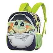 Plecaki - The Mandalorian Tour-KMały plecak 3D, czarny, czarny, Mały plecak 3D Tour - miniaturka - grafika 1