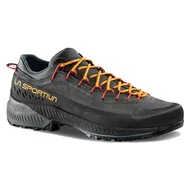 Odzież trekkingowa męska - Buty podejściowe La Sportiva TX4 Evo - carbon/papaya - miniaturka - grafika 1