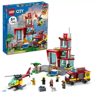 LEGO City Remiza strażacka 60320 - Klocki - miniaturka - grafika 1