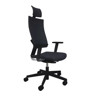 Fotel biurowy, krzesło biurowe Fotel Obrotowy Biurowy 4ME-BL-SOFT-SEAT-HRUA-SFB1 Nowy Styl - Fotele i krzesła biurowe - miniaturka - grafika 1