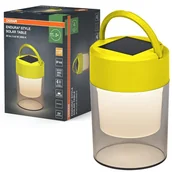 Lampy ogrodowe - Lampa Solarna Osram LED Ogrodowa Stojąca Latarenka 0.42W 20lm 3000K Ciepła biel Ściemnialna Żółty IP44 1 szt. - miniaturka - grafika 1