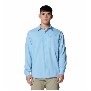 Koszula męska Columbia Silver Ridge™ Utility Lite Long Sleeve Rozmiar: XL / Kolor: jasnoniebieski - Koszulki sportowe męskie - miniaturka - grafika 1