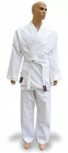 Kimona, stroje i obuwie - Kimono Do Judo Judoga Z Pasem 16 Oz 00/130 Cm Komplet Białe - miniaturka - grafika 1